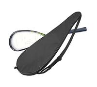 IBLUELOVER Single Badminton Racquet Cover Bag Padded Racket Carrying Bag Professional Racquetball Carry Case with Adjustable Shoulder Strap for Men Women for One Badminton Racket