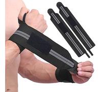 IBLUELOVER Weight Lifting Wrist Sleeve Compression Wrist Brace Wrist Support Wrap Elastic Adjustable Brace Band for Men Women Arthritis Tendonitis Carpal Tunnel Sprains Wrist Fracture Injury