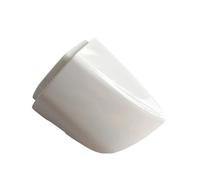 IBNA Auto Outer Door Handle for VW for Golf 6 MK6 2009-2016 for Scirocco 2009-2016 1K8837879 5KD837879 Front Left Door Handle Lock Cap Key Cover(White)