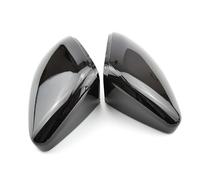 IBNA Car Car Rearview Mirror Cover For VW For P&assat B7 CC For Scirocco For Jetta MK6 For EOS For Beetle(Gloss BlacK)