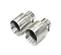 IBNA Car End Pipes Car Exhaust Tip System Pipe Universal Exhaust Tip For VW GTI MK7 For Golf7(ID63MMOD101MM)
