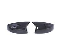 IBNA Car Rear View Mirror Cover For Toyota For Alpha For Vellfire 30 2016-2020(Black)