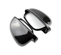 IBNA Car Rear View Mirror Cover For VW For Golf For Jetta MK5 For P&assat(Black)