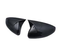 IBNA Car Rear View Mirror Covers For VW For Polo MK6 AW 2018-2021(Carbon)