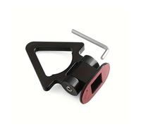 IBNA Car Ring Track Racing Style Tow Hook Look Decoration Rear Front Trailer Racing Ring Vehicle Towing Hook(Black)