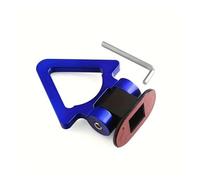 IBNA Car Ring Track Racing Style Tow Hook Look Decoration Rear Front Trailer Racing Ring Vehicle Towing Hook(Bl+ue)