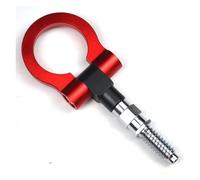 IBNA Car Trailer Hook Car Front Bumper Trailer Hook Towing Hook Racing Trailer Ring(RED)