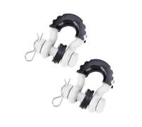IBNA D-Ring Anchor Shackle 5/8" Towing Gear Bow Shackle 28660lbs Break Strength(White)