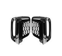 IBNA Fog Light Lamp For B&MW X3 G01 X4 G01 G02 G08 2018-2020 Pair Front Bumper Fog Light Grille Frame Exterior Cover With Fog Lamp Hole