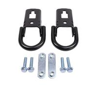 IBNA For F-150 2015-2019 FL37-17N808-A FL3717N808A Front Bumper Towing Loop Front Tow Hook(Black)