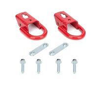IBNA For F-150 2015-2019 FL37-17N808-A FL3717N808A Front Bumper Towing Loop Front Tow Hook(RED)