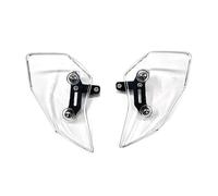 IBNA Motorcycle Windshield Side Deflector Front Wind Spoiler Side Panel For Moto Guzzi V85TT V85 TT 2020 2021 2022 2023(Transparent)