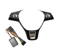 IBNA Racing Steering Wheel Car Steering Wheel Multi-function Control Button For VW For Jetta For Golf For Polo For P&assat(D1 white backlight Thin)