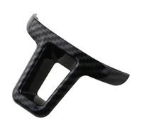 IBNA Racing Steering Wheel Steering Wheel Trim Sticker For VW For Tiguan For T&ouran For P&assat For Amarok For M&ultivan For Lavida(6 clock carbon)