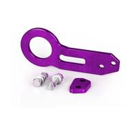 IBNA Universal Car Tow Hook Rear Front Trailer Racing Tow Ring Vehicle Towing Hook Track Racing Front Bumper Hook(PURPLE)