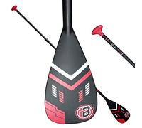 iBOARD Carbon Fiber 3-Piece Adjustable SUP & Kayak Stand Up Paddle
