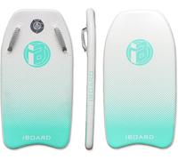 iBOARD Portable Inflatable Bodyboard 42 Inch Body Board with SUP Technology Solid and Stable Platform and Buoyancy for Adult or Teen