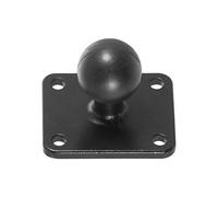 iBolt 25mm / 1 inch Metal AMPS Adapter Plate for Industry Standard Dual Ball Socket mounting arms
