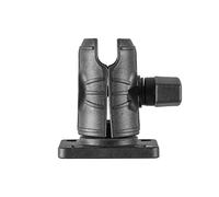 iBOLT Composite 2.5” Single Socket Arm with Rectangular AMPs Pattern Drill Base for All Industry Standard 1-inch / 25mm / B Size Ball Adapters