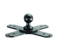 iBolt iBOLT Metal VESA 75 / VESA 100 to 25mm Ball / 1-inch Adapter- Mounts VESA Compatible Monitors/TV's/Displays to a 25mm / 1 inch industry standard Mount