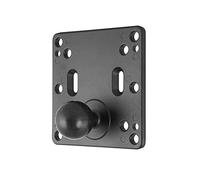 iBolt Metal 38mm / 1.5 inch to VESA 75 x 75 / VESA 100 x 100 Ball Adapter for Monitors, displays, or tv