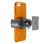 iBOLT Moto-Vise XL AMPS Heavy Duty Metal Drill Base AMPS Mount for Smartphones, Midsize Tablets, Nintendo Switch from 2.75 inches to 5 inches wide- Great for Trucks, Wall mounting, Commercial Vehicles