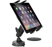 iBolt Tabdock BizMount -Holder/Mount with suction cup base- for your windshield, Dashboard, or desk - compatible with all 7"-18.4" Tablets: iPad, Samsung Galaxy Tab, Google Nexus
