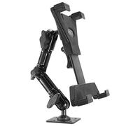 iBolt TabDock FixedPro 360 -Heavy Duty Metal 8" Multi-Angle Drill base mount for all 7" - 10" tablets (iPad, Nexus, Samsung Tab) For Desks, Tables, Countertops : Great For Homes, businesses, etc.