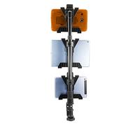 iBolt TabDock Point of Purchase Clamp Mount - with 3 Tablet Holders Perfect for Multiple delivery Applications (DoorDash, Uber eats, Postmates, etc.) Fits 7 to 10 inch Tablets