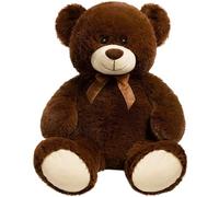 iBonny 90cm Giant Teddy Bear Stuffed Animal Soft Toy Coffee Teddy Bear | Large Love Gift Child Dolls Plush Teddy Bears