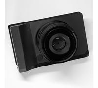 Iborrys Camera Grip, Compatible with Sigma BF, Aluminum Alloy Camera Handle,Retro Diamond Engraving Craft, Flat Edge Design, Ultra-Thin and Lightweight，Minimalist Style (BlackA)