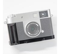 Iborrys L-Shaped Camera Handle ，Compatible with FUJIFILM Fuji X Half X-HF1 Camera ，Precious Vintage Solid Wood Grip | Handcrafted by Experienced Artisans (African Blackwood Black)