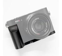Iborrys L-Shaped Camera Handle ，Compatible with Sony DSC-RX1RM3 Camera ，Precious Vintage Solid Wood | Handcrafted by Experienced Artisans (Aluminum Alloy Black)