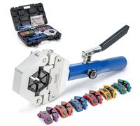 IBOSAD Hydraulic AC Hose Crimper Hydra-Krimp 71500 Manual A/C Hose Crimper Kit Air Conditioning Repaire Handheld Hydraulic Hose Crimping Tool for BH Air Conditioner Hose & Beadlock A/C Fittings
