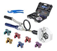 IBOSAD Hydraulic Hose Crimper Hydra-Krimp 71500 Manual A/C Hose Crimper Kit Air Conditioning Repair Handheld Hydraulic Hose Crimping Tool,Suit for Narrow Space