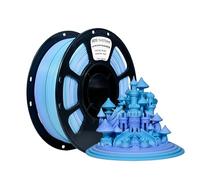 iBOSS Matte PL Filament 1.75 mm, Two-Tone Gradient 1 kg Spool (2.2 lbs) 3D Printer Filament, Suitable for FDM 3D Printers, Gradient Purple Blue