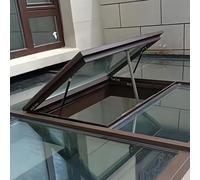 IBOWZ Automatic and Intelligent Skylight House Roof Window, Small Window In a Buildings Roof, Aluminum alloy frame, with Thermal Insulation Film, Rain Sensor, for Basement/Attic/Sunroom