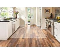 IBOWZ Carpet runners hallway runner Plastic Carpet/PVC Mat Extra Wide 2/4/ 6/8/ 10/12/ 14/16/ 18 Ft, Clear Protector Pad Wood Floor Tile Rug for Kitchen - Balcony/Hallways/Foyer Non Slip Cover
