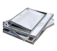 IBOWZ Condensate Tray 304 Stainless Steel Heavy-Duty AC Drip Pan for Window Portable Units Welded Design Automatic Oil Drip Pan