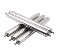 IBOWZ Conveyor Roller, 5 Pack Heavy Duty Conveyor Rollers 25 32 38 mm Dia Spring Loaded Bearing Replacement Tubes