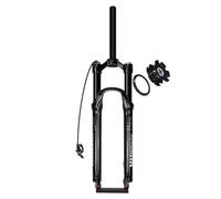 IBOWZ Mountain Bike Fork, 26 27 5 29Inch Mountain Bike Air Suspension Fork 1 1 8 Straight Tapered Tube Double Front 120Mm