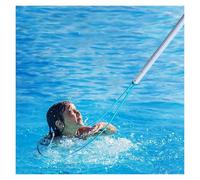 IBOWZ Pool Rescue Pole, Lifesaving Hooks Swimming Pool Emergency Rescue Tool Multi-purpose Lifeline Pool Safety Pole
