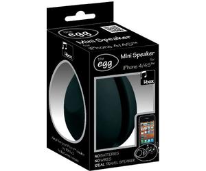 iBox 79084B The Egg Speakers - Black