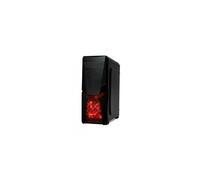 iBox ORCUS X14 Midi ATX Tower Black - Computer Case (Midi ATX Tower, PC, ATX, ITX, Black, Red, Background)