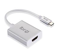 IBRA USB C to HDMI Adapter, USB 3.1 Type C (Thunderbolt 3 Compatible) to HDMI Adapter (4K) for Galaxy S8 / S8 Plus, MacBook Pro 2017, iMac 2017, MacBook 2015/2016, Chromebook Pixel and More