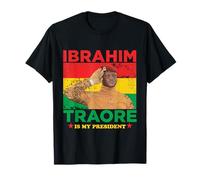 Ibrahim Traore, Burkina Faso, Is My African President. T-Shirt