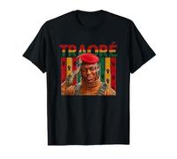 Ibrahim Traore Burkina Faso Power to The People Value Graphic T-Shirt