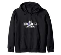 IBS Daily Fight - The Battle Within Zip Hoodie