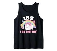 IBS Irritable Bowel Syndrome Kawaii Toilet Paper Humor Tank Top
