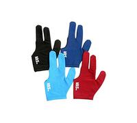 IBS Three Fingers Billiard Gloves Snooker Cue Professional 4 Colors (Spandex)